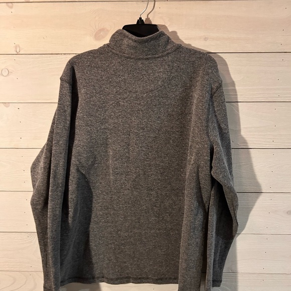 GAP Men's Charcoal Zip-Up Sweater.NWT - Picture 4 of 4